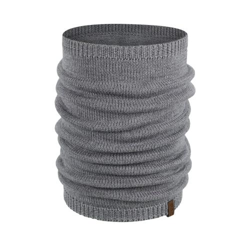 P.A.C.Nature Felun Merino Neckwarmer - grey (Grösse: one si) von P.A.C