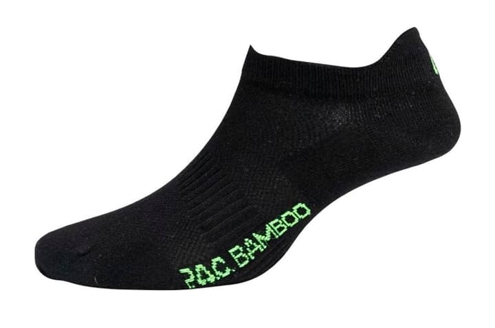 P.a.c. Bamboo Footie Socken schwarz von P.A.C.
