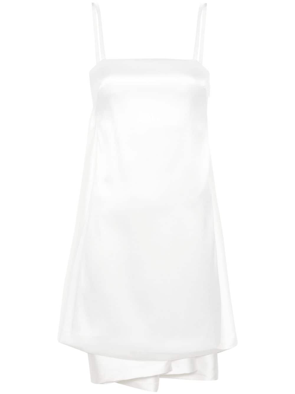 P.A.R.O.S.H. Papavero mini dress - White von P.A.R.O.S.H.