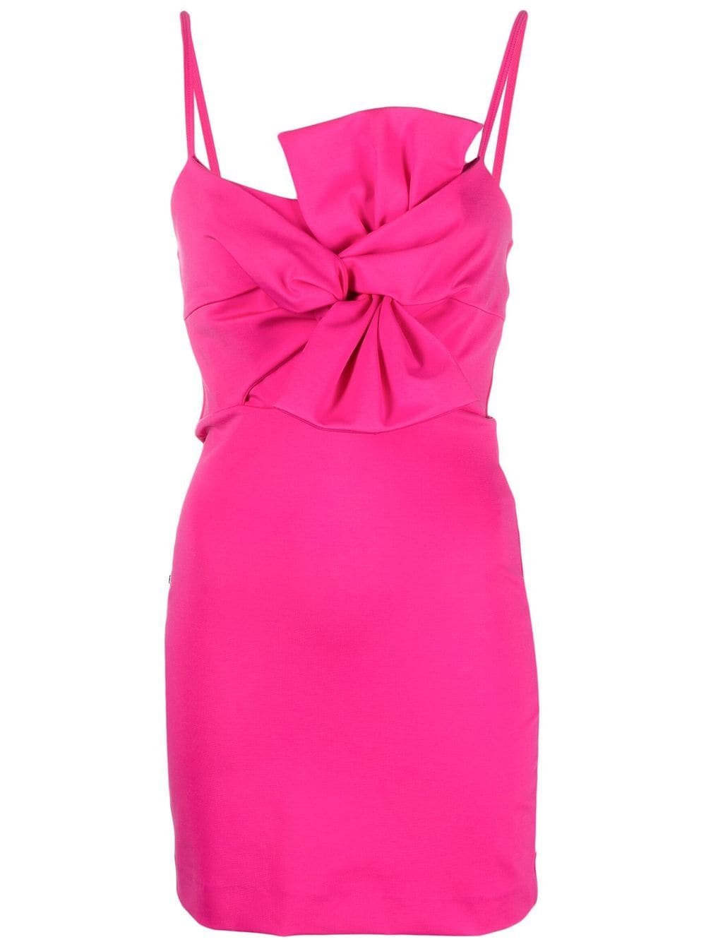 P.A.R.O.S.H. Renny bow-detail mini dress - Pink von P.A.R.O.S.H.