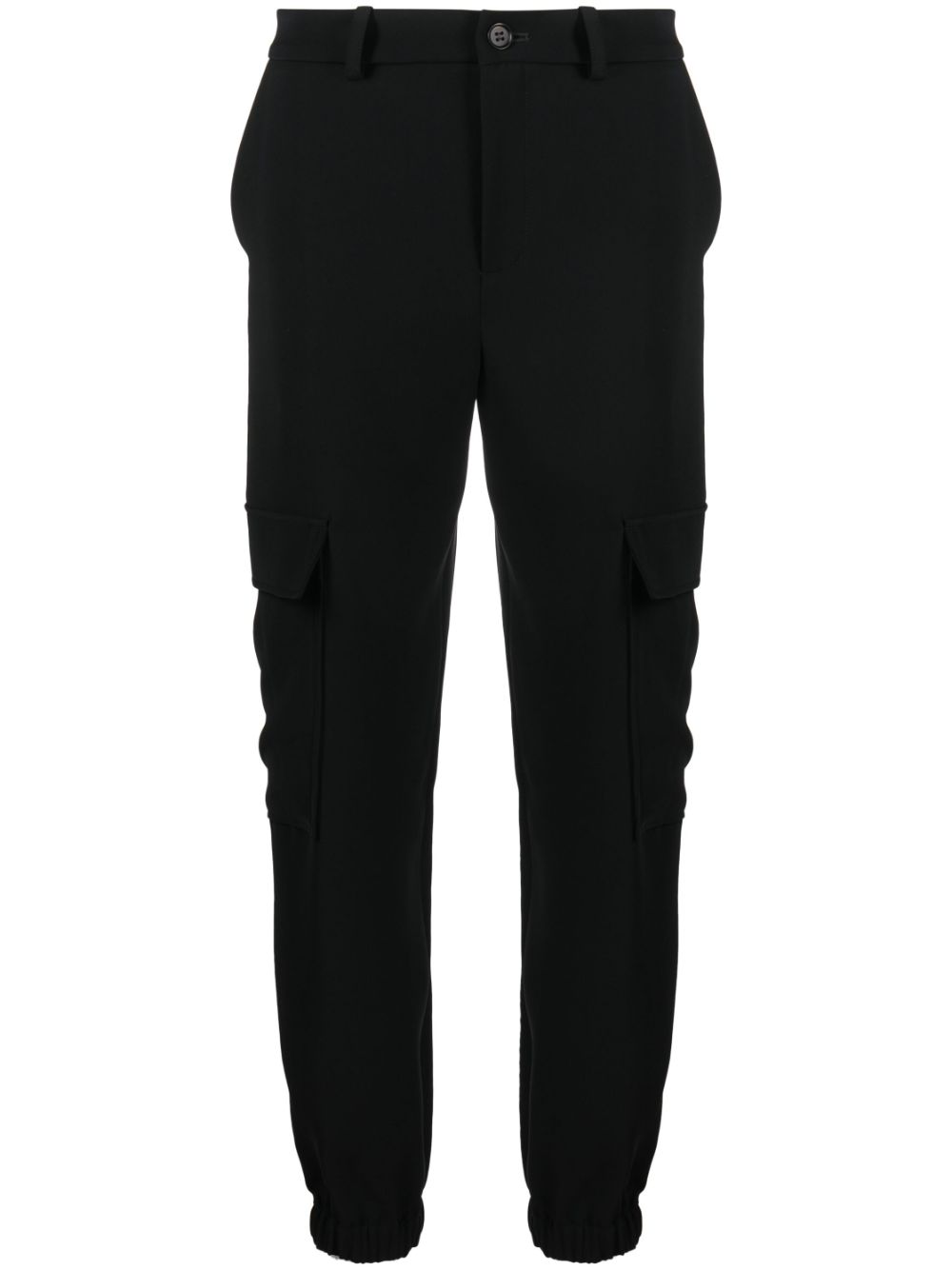 P.A.R.O.S.H. cargo-pocket tapered trousers - Black von P.A.R.O.S.H.