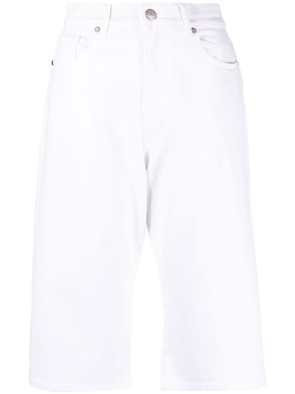 P.A.R.O.S.H. cropped denim trousers - White von P.A.R.O.S.H.