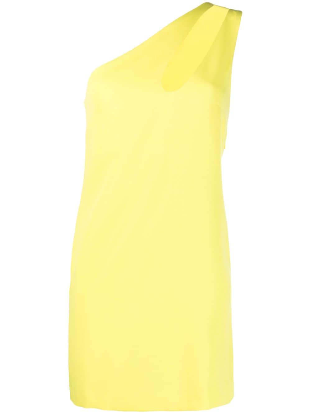 P.A.R.O.S.H. cut-out single-shoulder dress - Yellow von P.A.R.O.S.H.
