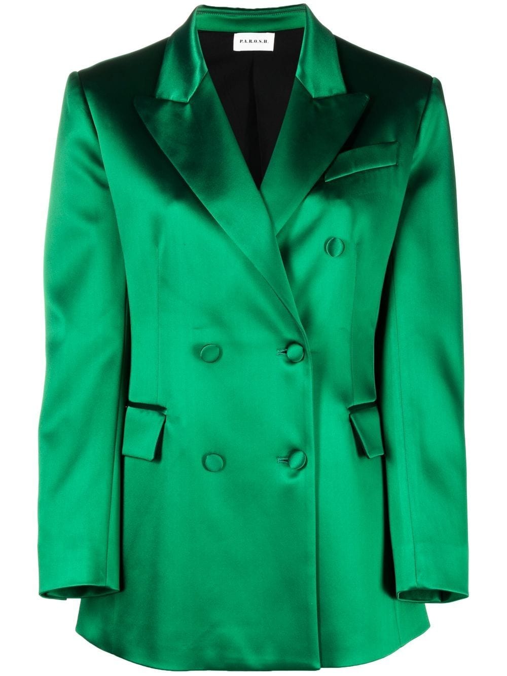 P.A.R.O.S.H. double-breasted tailored blazer - Green von P.A.R.O.S.H.