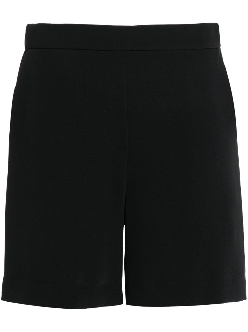 P.A.R.O.S.H. elasticated textured shorts - Black von P.A.R.O.S.H.