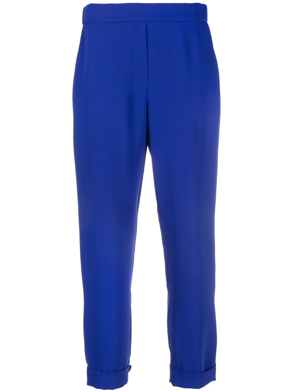 P.A.R.O.S.H. elasticated-waist tapered trousers - Blue von P.A.R.O.S.H.