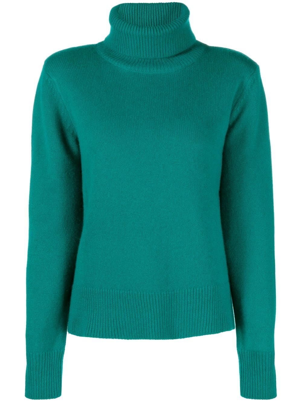 P.A.R.O.S.H. funnel-neck knitted jumper - Green von P.A.R.O.S.H.