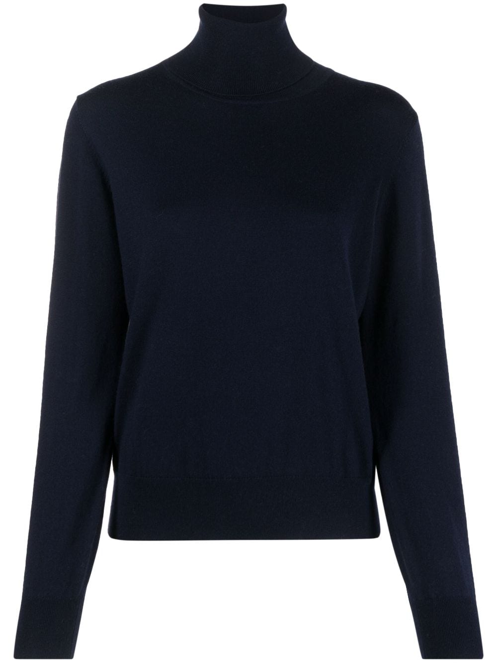 P.A.R.O.S.H. high-neck wool-blend jumper - Blue von P.A.R.O.S.H.