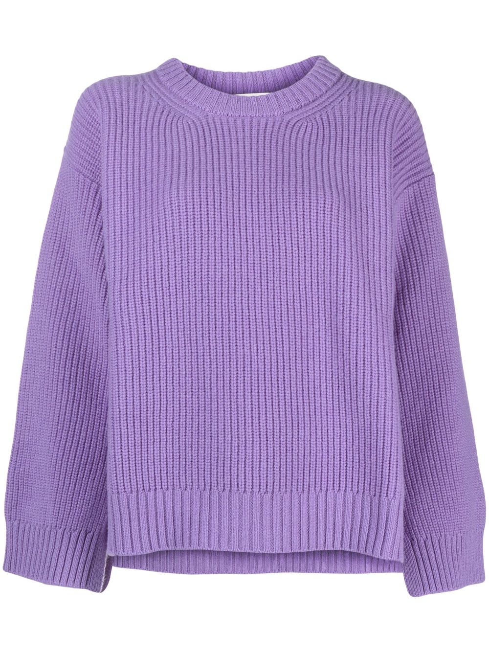 P.A.R.O.S.H. knitted long-sleeve wool jumper - Purple von P.A.R.O.S.H.