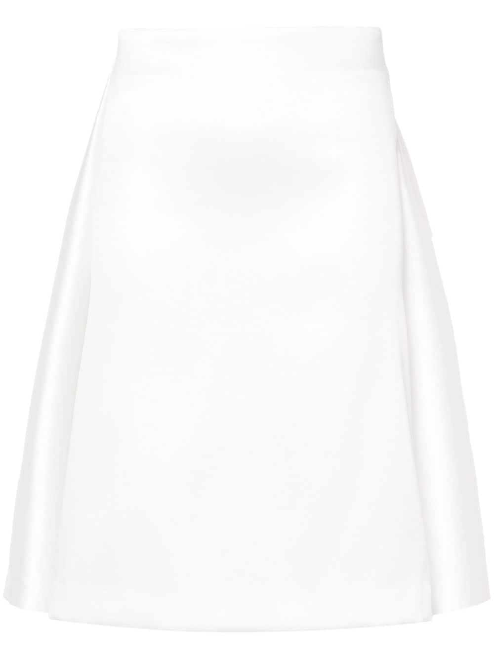 P.A.R.O.S.H. layered detail midi skirt - White von P.A.R.O.S.H.