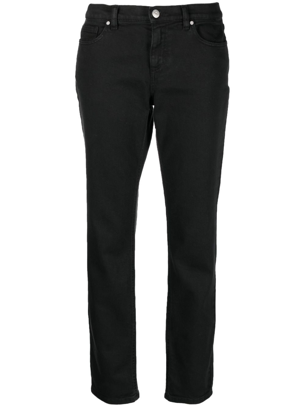 P.A.R.O.S.H. mid-rise slim-cut jeans - Black von P.A.R.O.S.H.