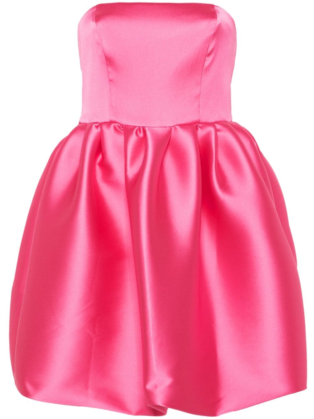 P.A.R.O.S.H. puffbal satin mini dress - Pink von P.A.R.O.S.H.