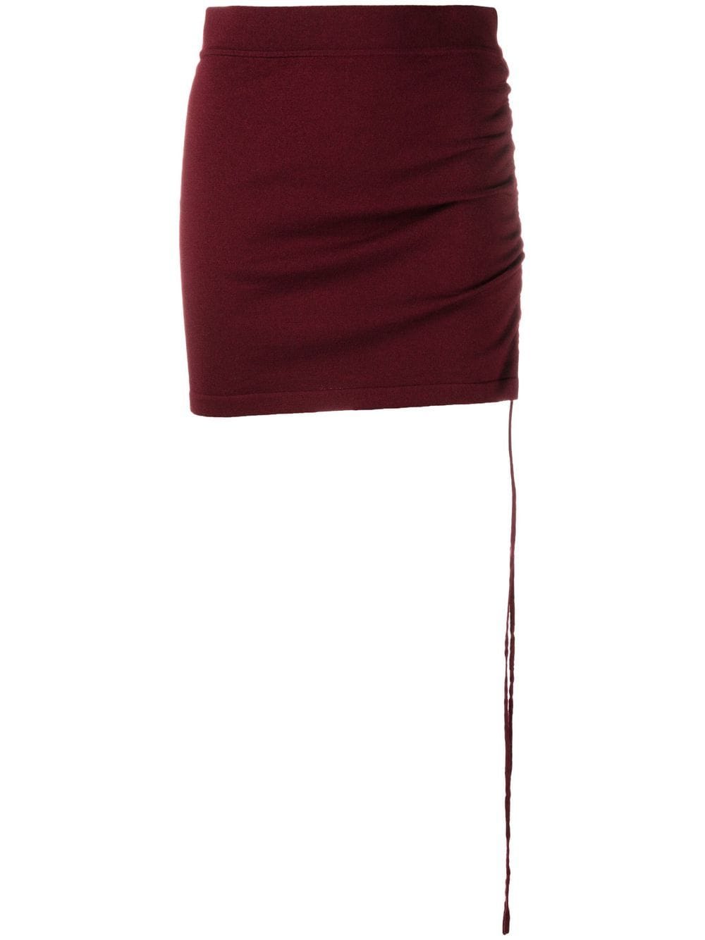 P.A.R.O.S.H. ruched mini skirt - Red von P.A.R.O.S.H.