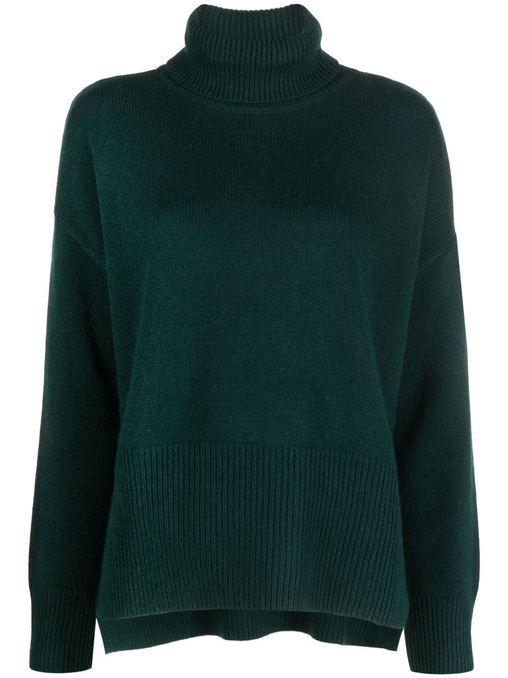 P.A.R.O.S.H. side-slit knitted jumper - Green von P.A.R.O.S.H.