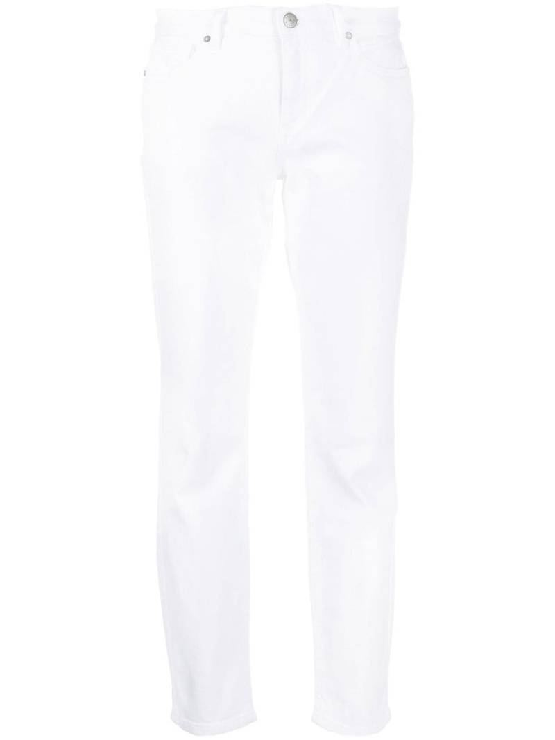 P.A.R.O.S.H. slim cut mid-rise jeans - White von P.A.R.O.S.H.