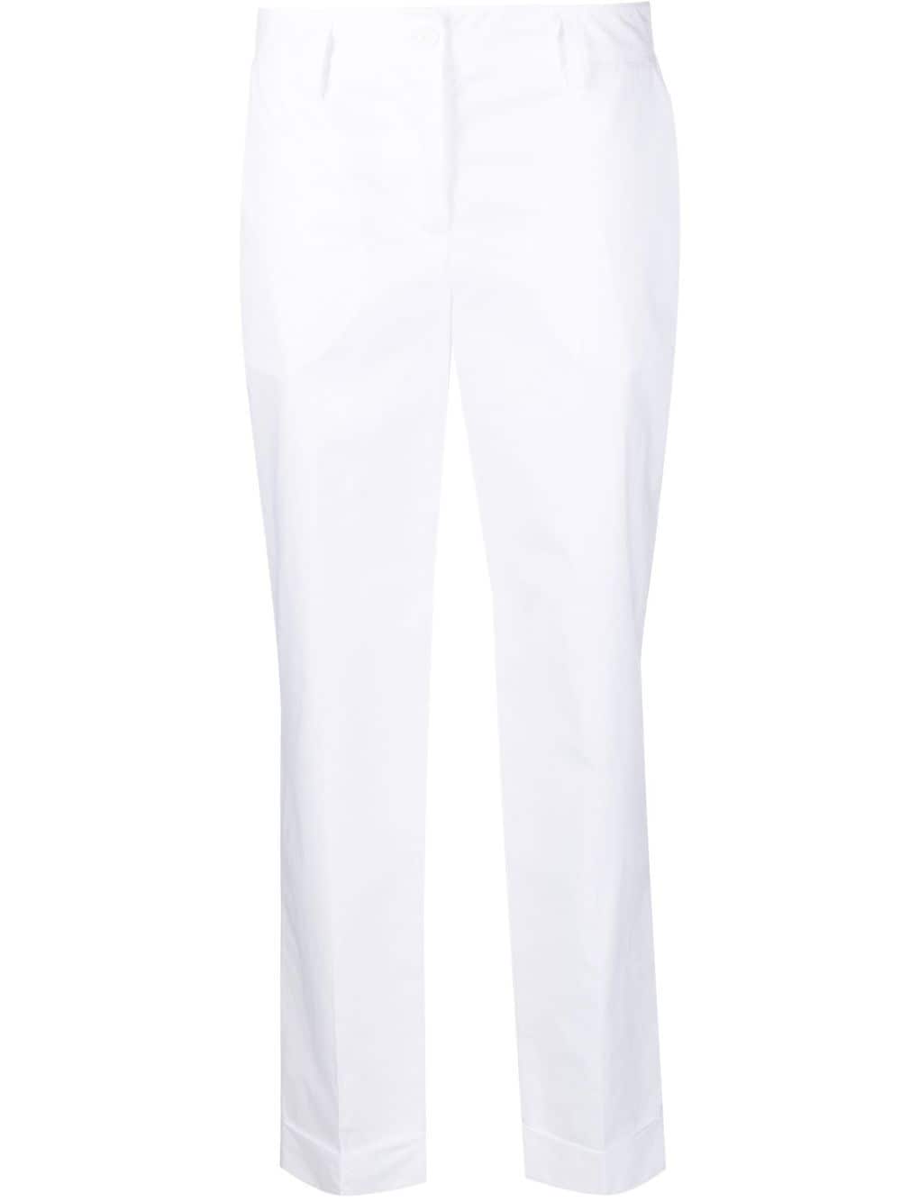 P.A.R.O.S.H. tapered-leg tailored trousers - White von P.A.R.O.S.H.