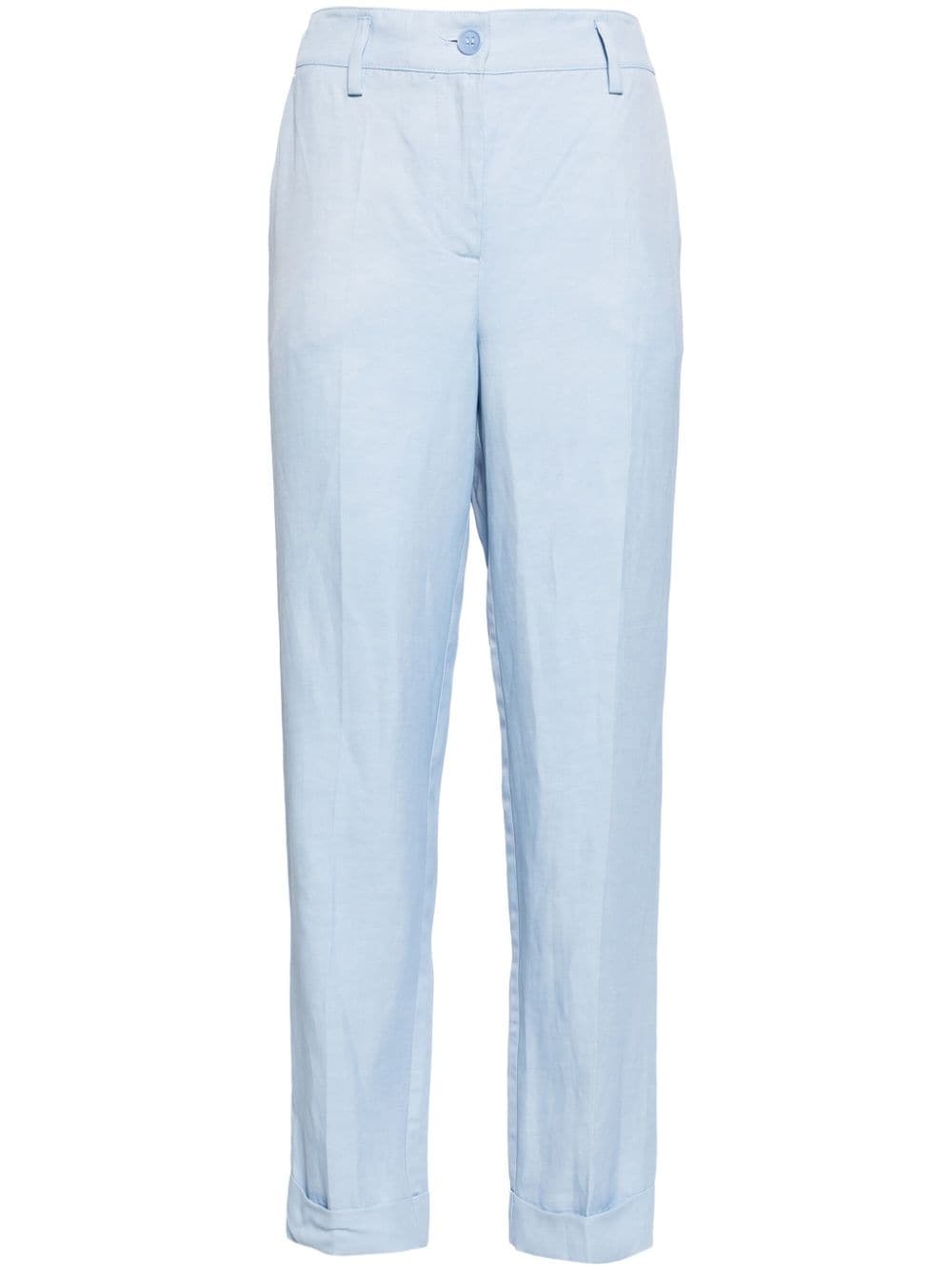 P.A.R.O.S.H. tapered-leg trousers - Blue von P.A.R.O.S.H.