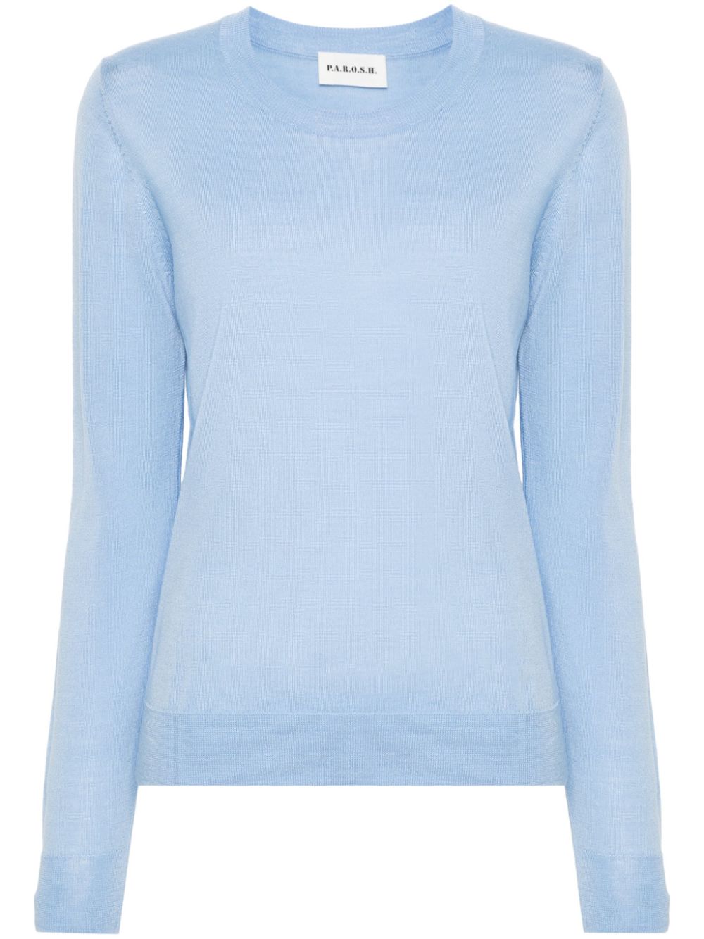 P.A.R.O.S.H. wool-silk-blend jumper - Blue von P.A.R.O.S.H.