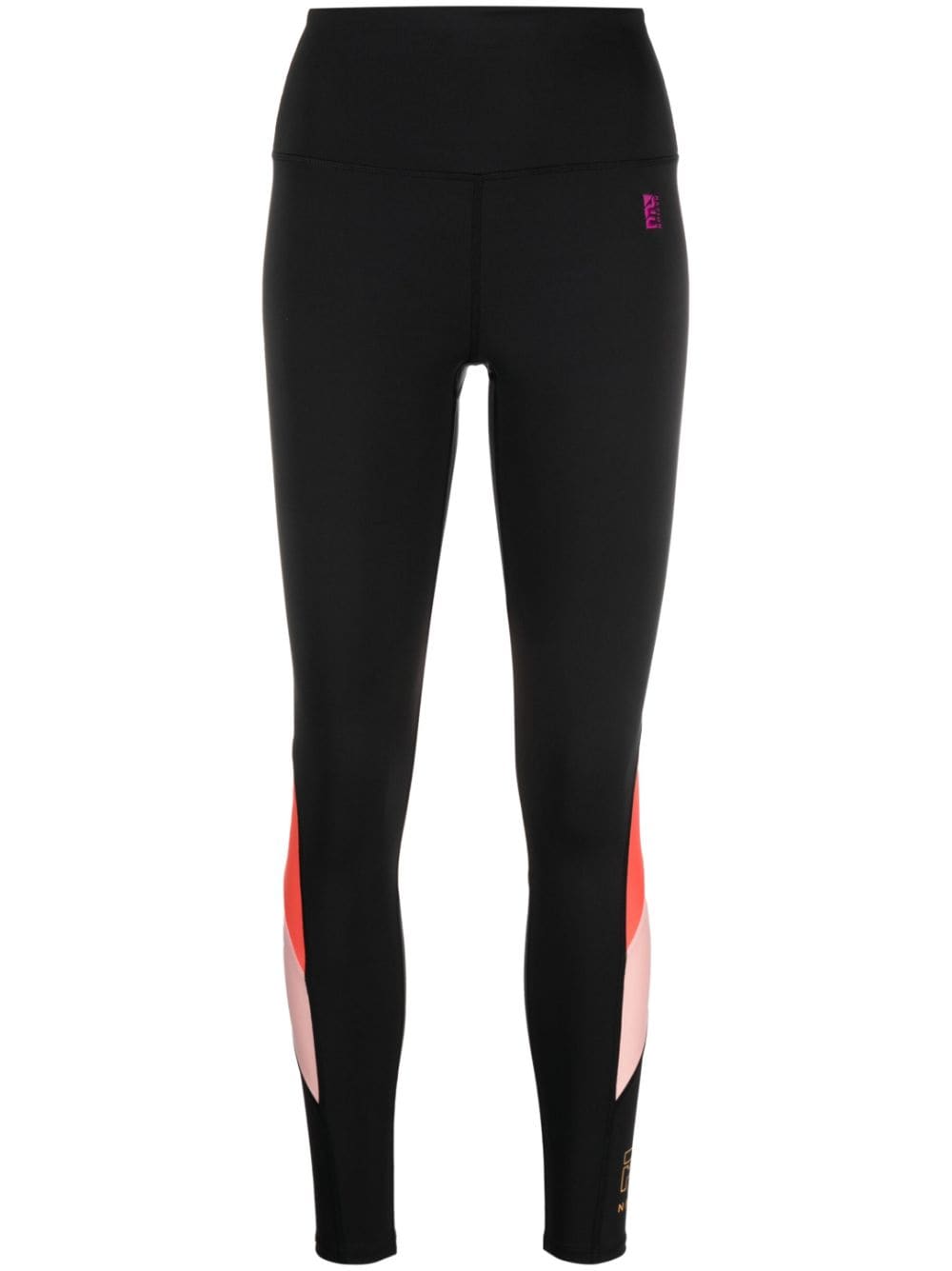 P.E Nation Initialise high-hise leggings - Black von P.E Nation