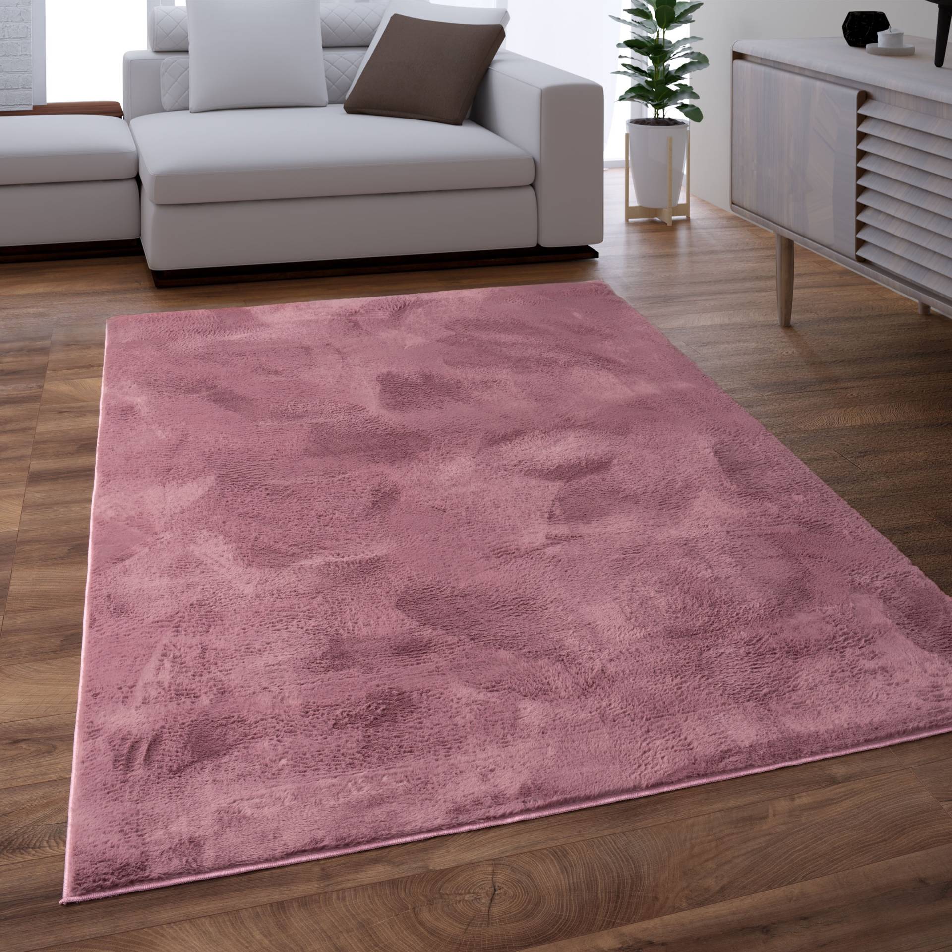 Paco Home Fellteppich »Kunstfell Soft 380«, rechteckig, 14 mm Höhe, Langflor, Kuschelteppich - besonders weich, Uni-Farben Paco Home Fellteppich »Kunstfell Soft 380«, rechteckig, 14 mm Höhe, Langflor, Kuschelteppich - besonders weich, Uni-Farben von PACO HOME