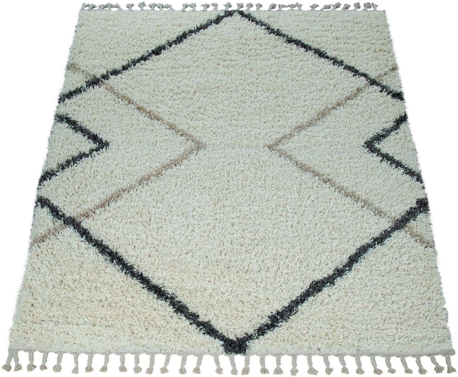 Paco Home Hochflor-Teppich »Helsinki 530«, rechteckig von PACO HOME