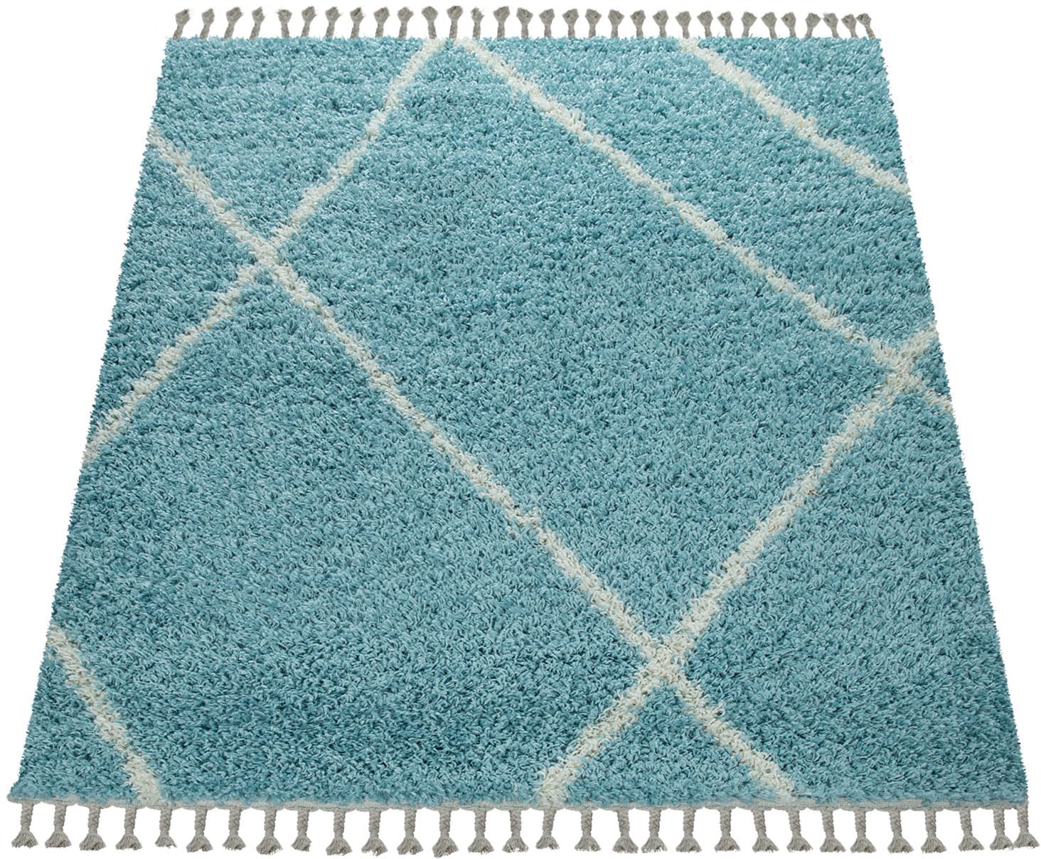 Paco Home Hochflor-Teppich »Helsinki 531«, rechteckig von PACO HOME