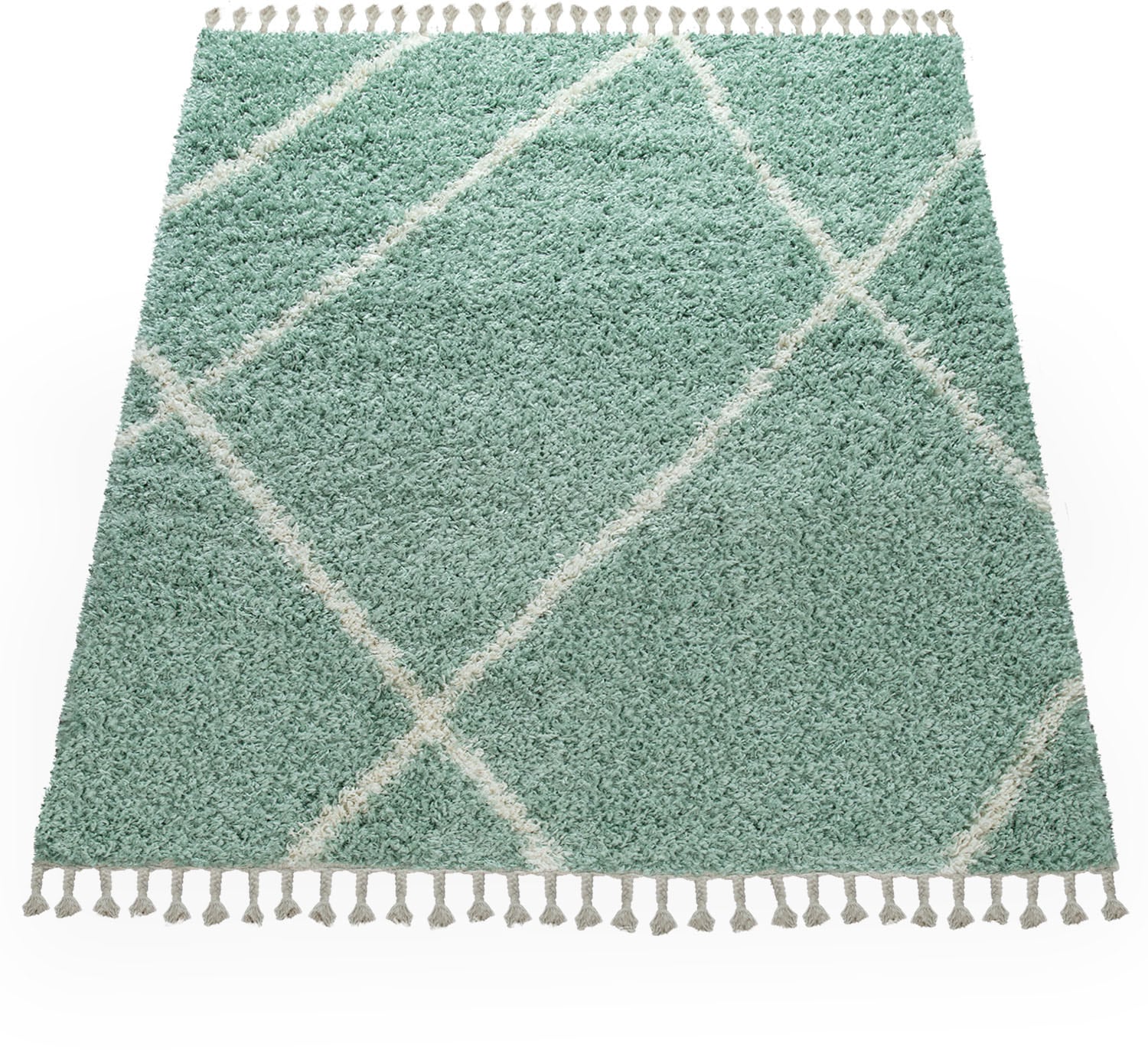 Paco Home Hochflor-Teppich »Helsinki 531«, rechteckig von PACO HOME