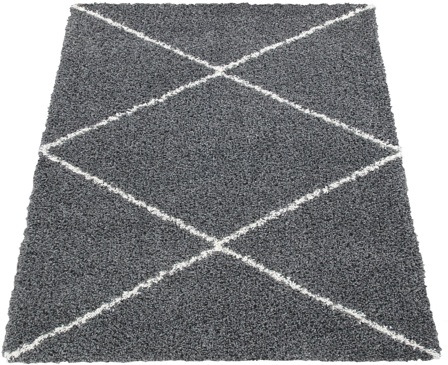 Paco Home Hochflor-Teppich »Kalmar 442«, rechteckig von PACO HOME