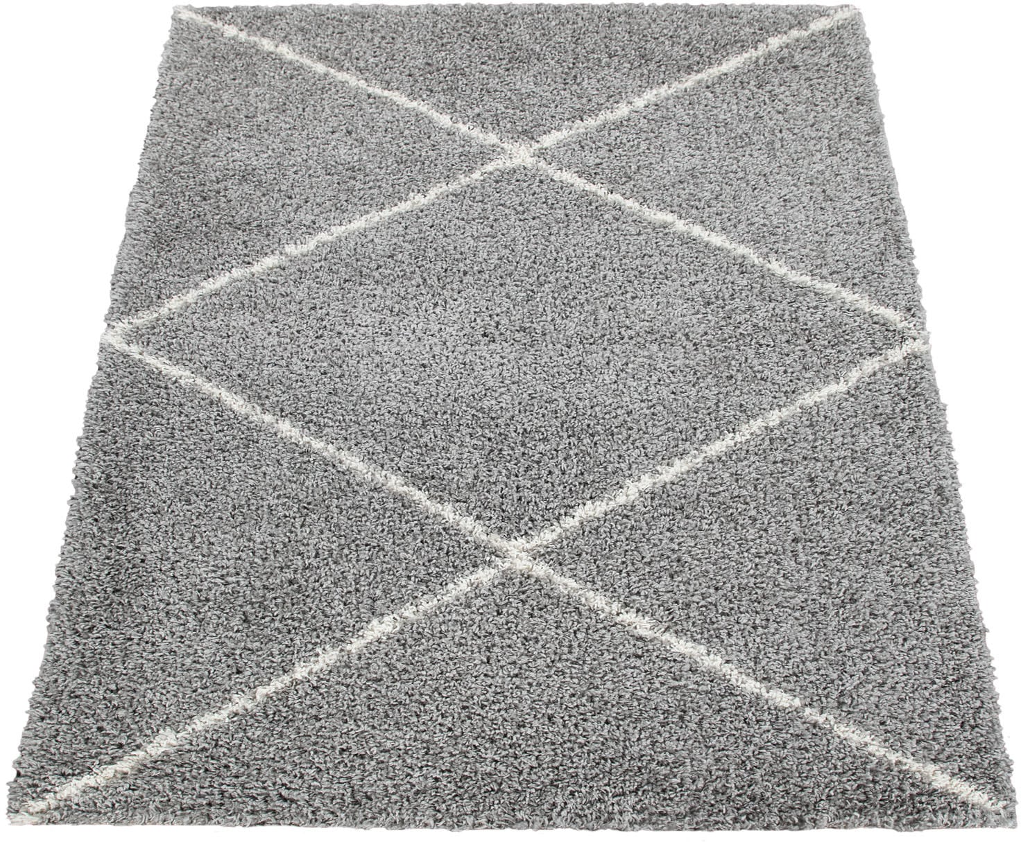 Paco Home Hochflor-Teppich »Kalmar 442«, rechteckig von PACO HOME