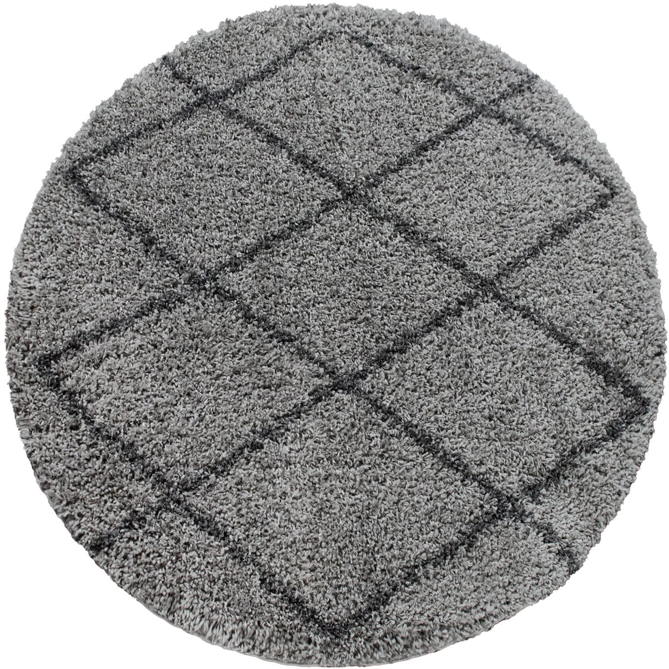 Paco Home Hochflor-Teppich »Kalmar 444«, rund von PACO HOME