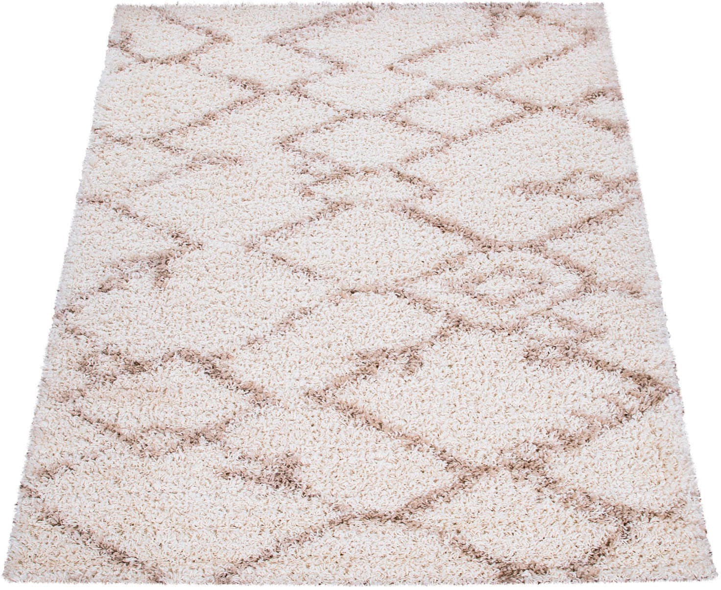 Paco Home Hochflor-Teppich »Kalmar 447«, rechteckig von PACO HOME