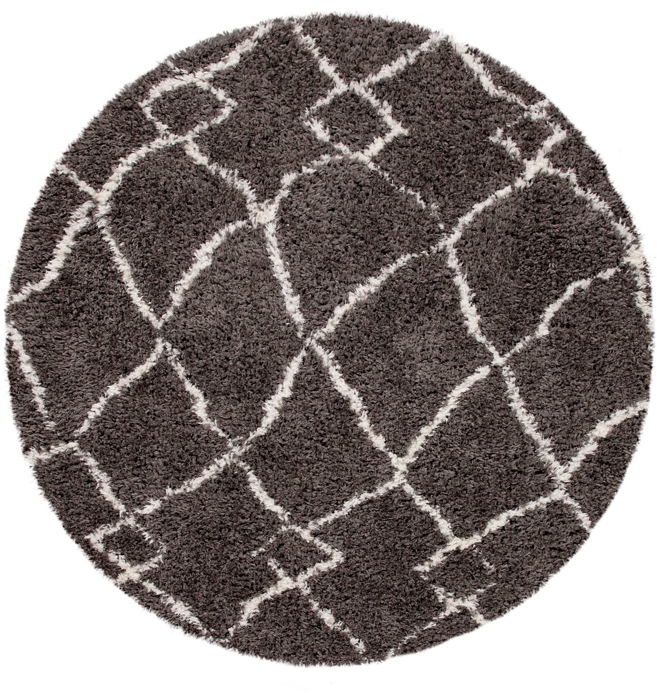 Paco Home Hochflor-Teppich »Orebro 170«, rund von PACO HOME