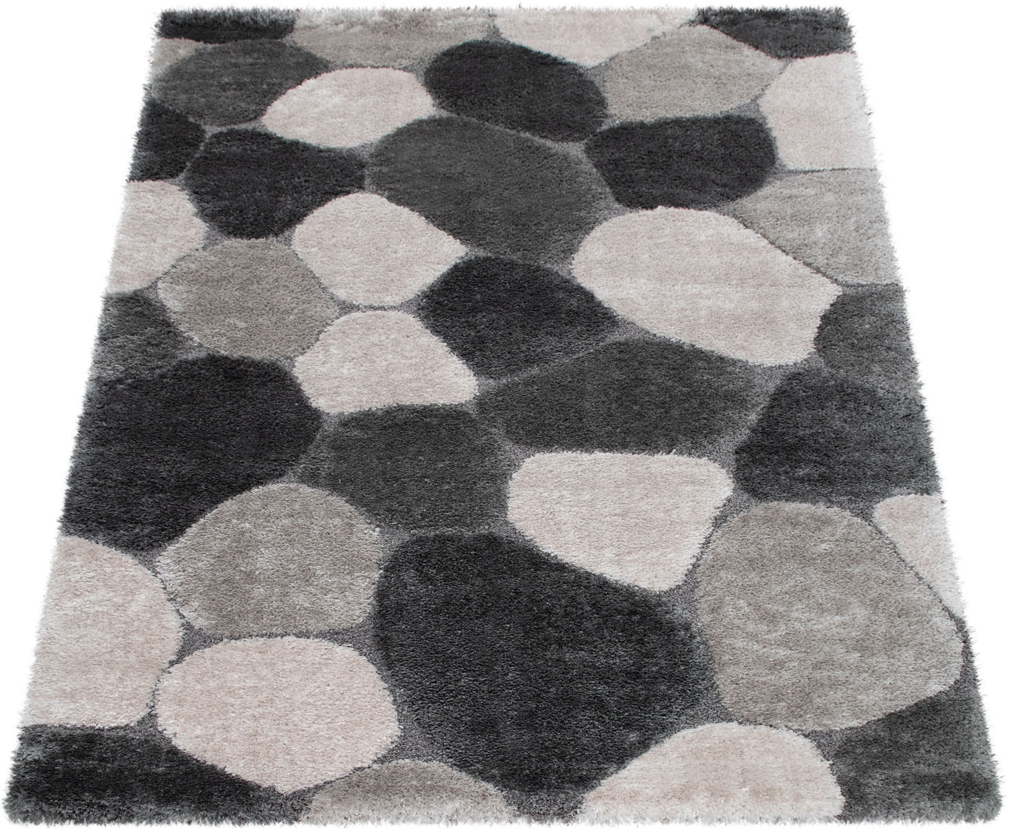 Paco Home Hochflor-Teppich »Ponto 823«, rechteckig von PACO HOME