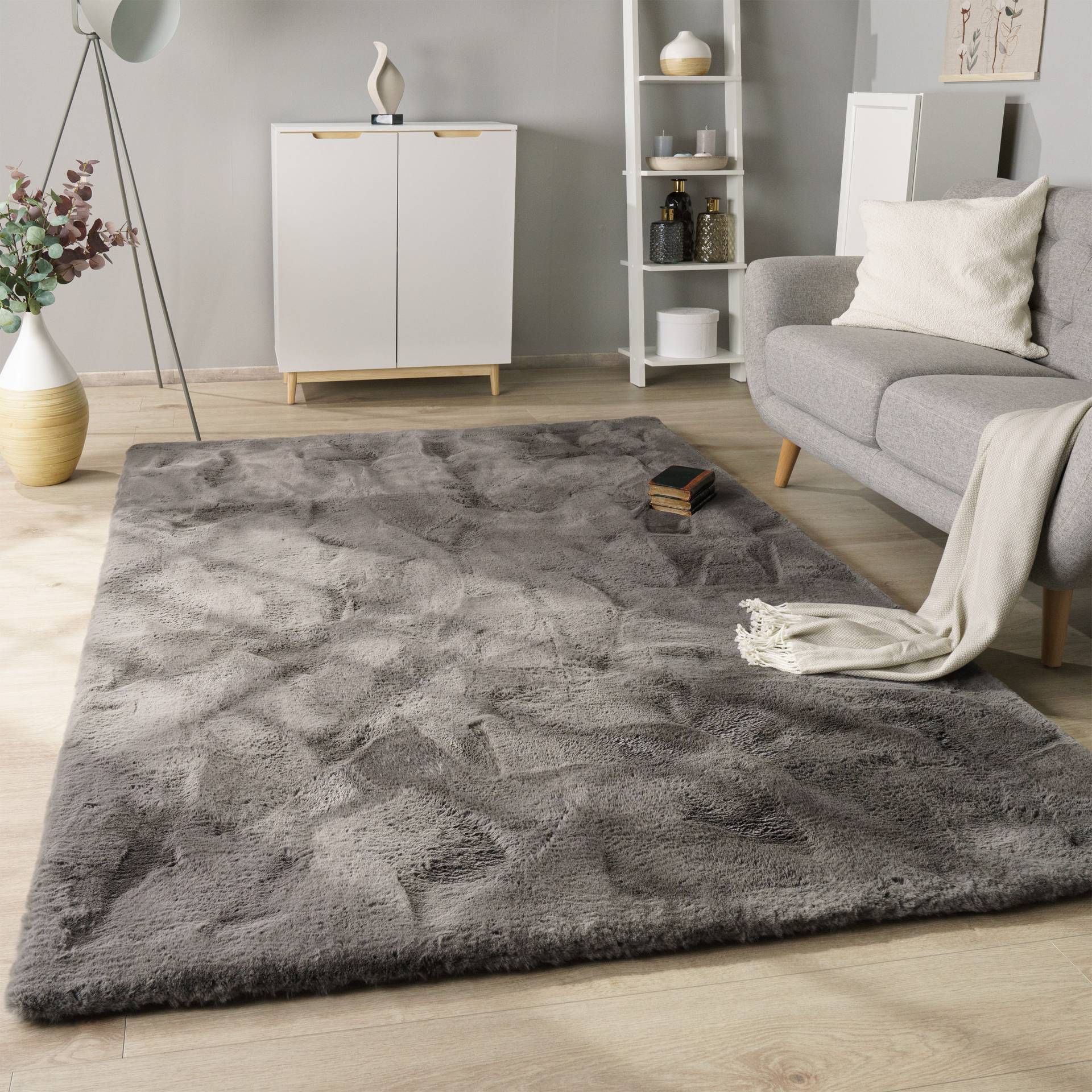 Paco Home Hochflor-Teppich »Rabbit Deluxe 860«, rechteckig von PACO HOME