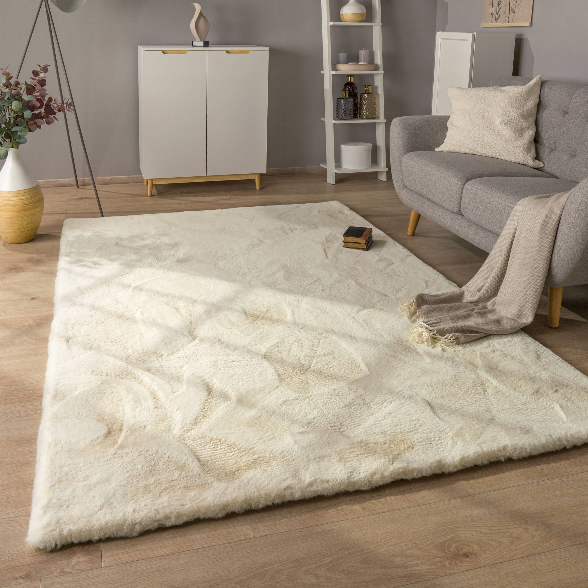 Paco Home Hochflor-Teppich »Rabbit Deluxe 860«, rechteckig von PACO HOME