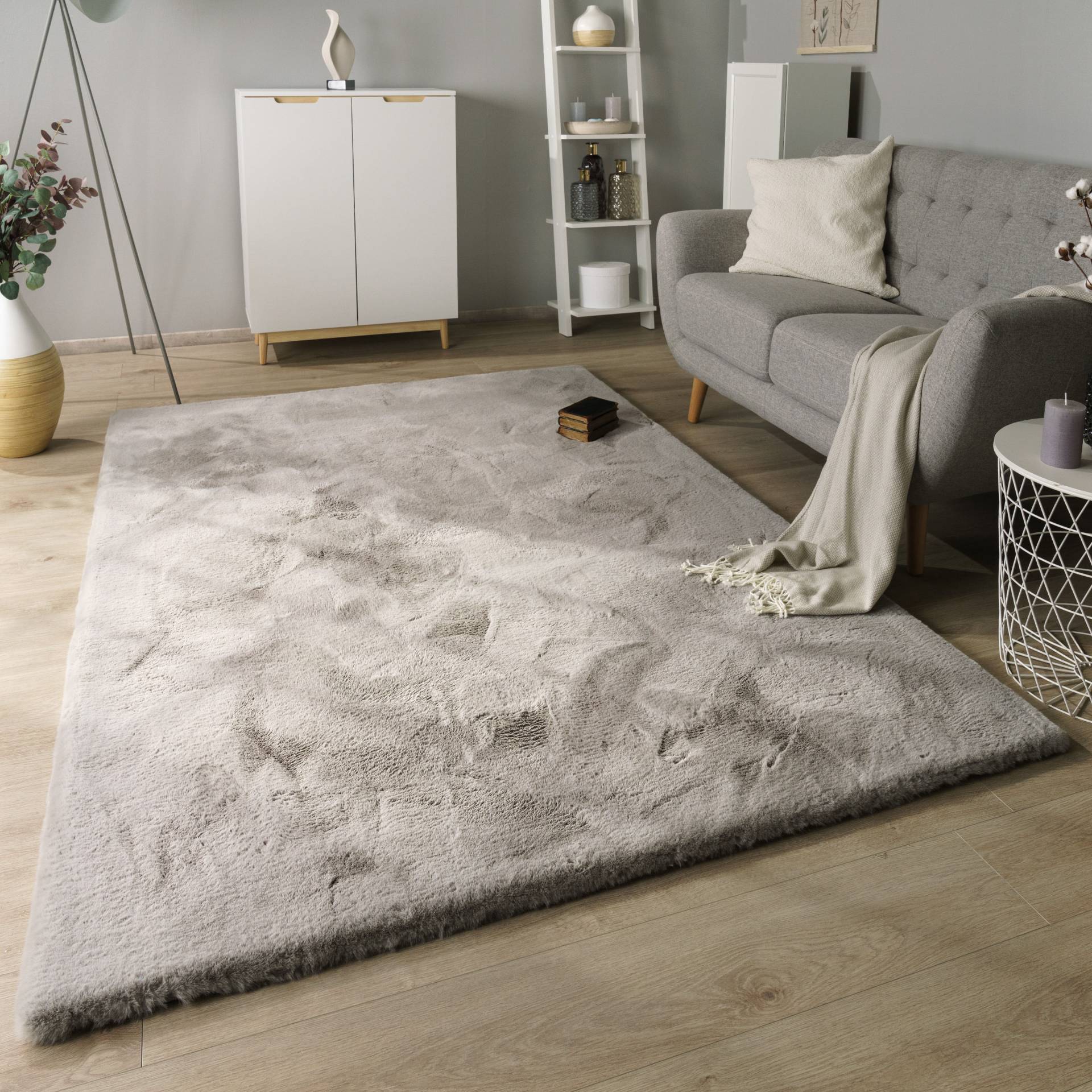 Paco Home Hochflor-Teppich »Rabbit Deluxe 860«, rechteckig von PACO HOME