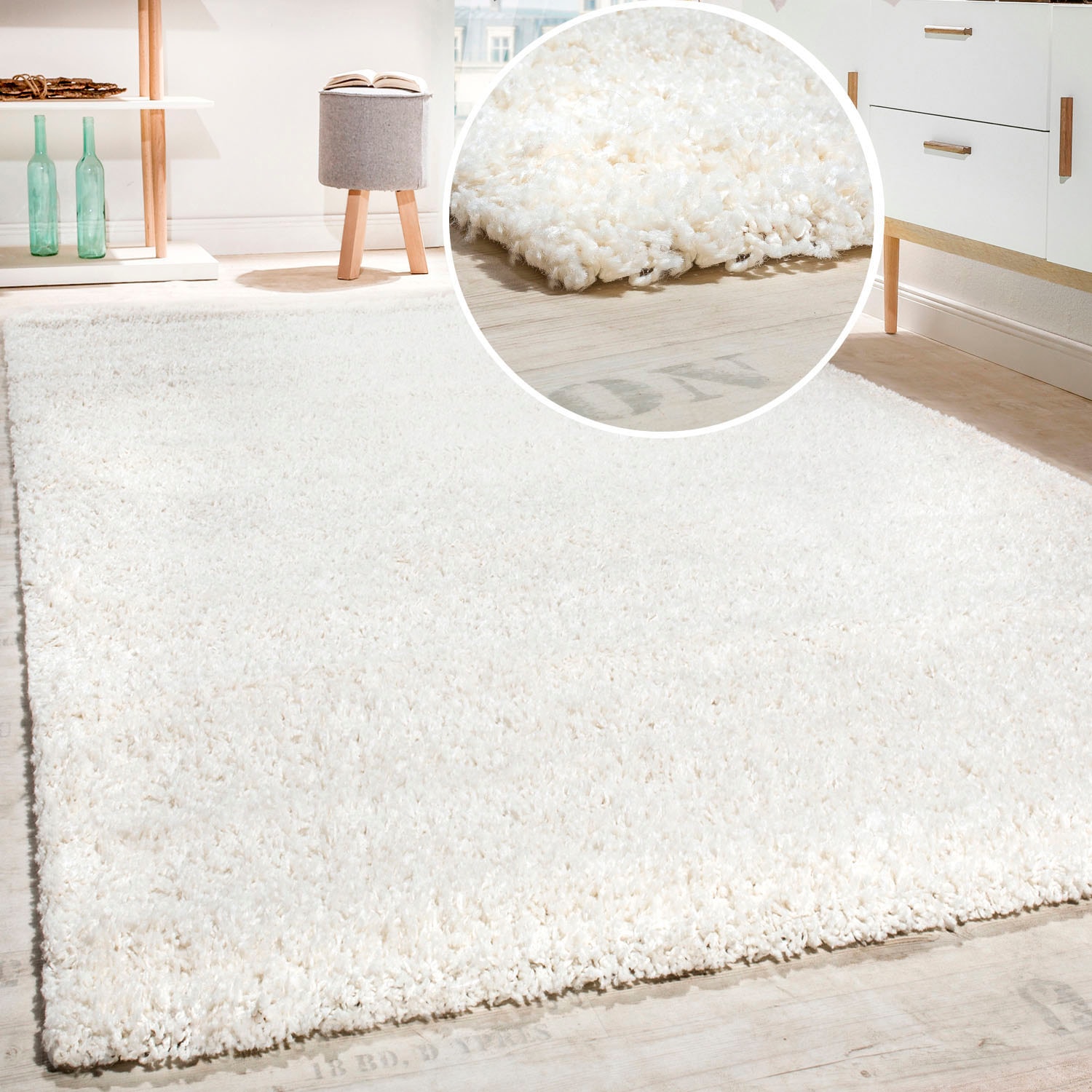 Paco Home Hochflor-Teppich »Sky 250«, rechteckig von PACO HOME