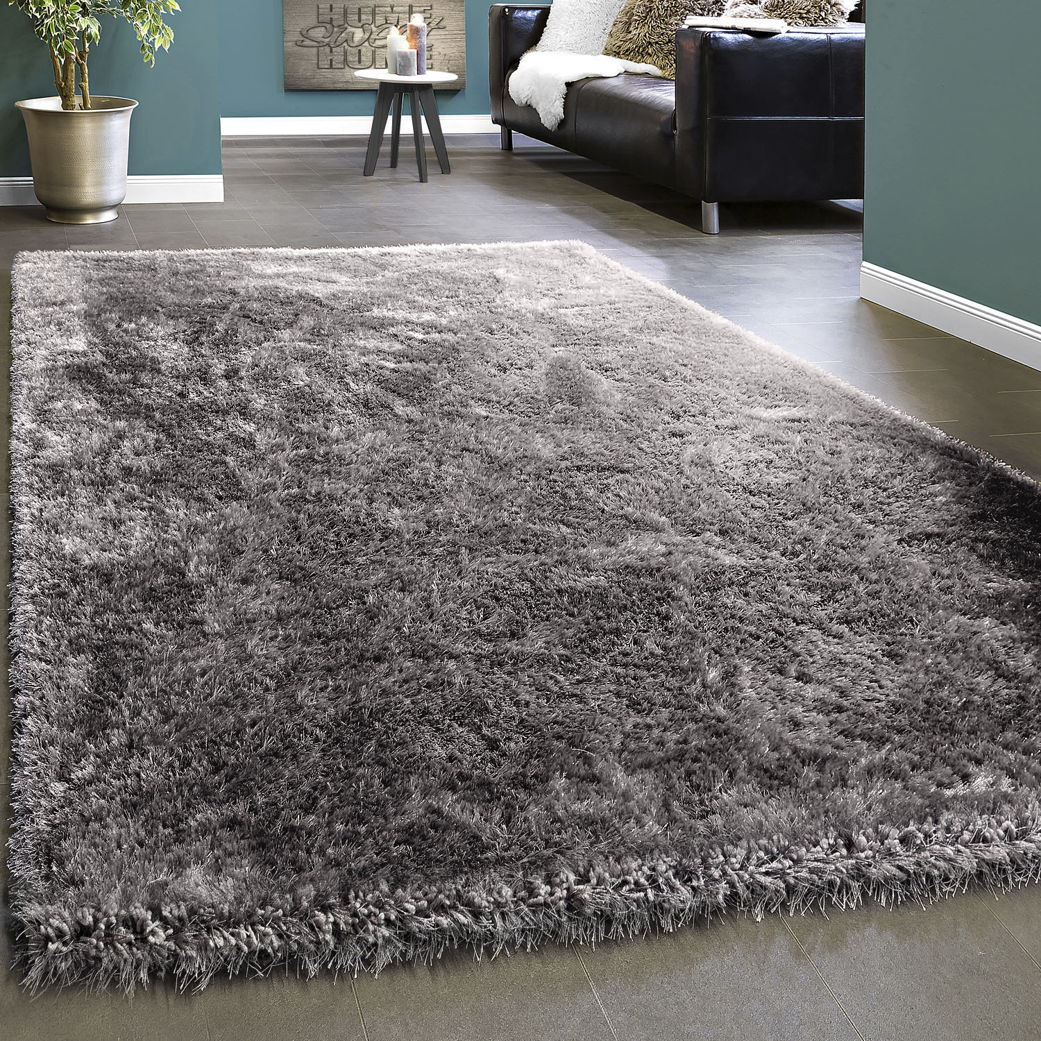 Paco Home Hochflor-Teppich »Touch 100«, rechteckig von PACO HOME