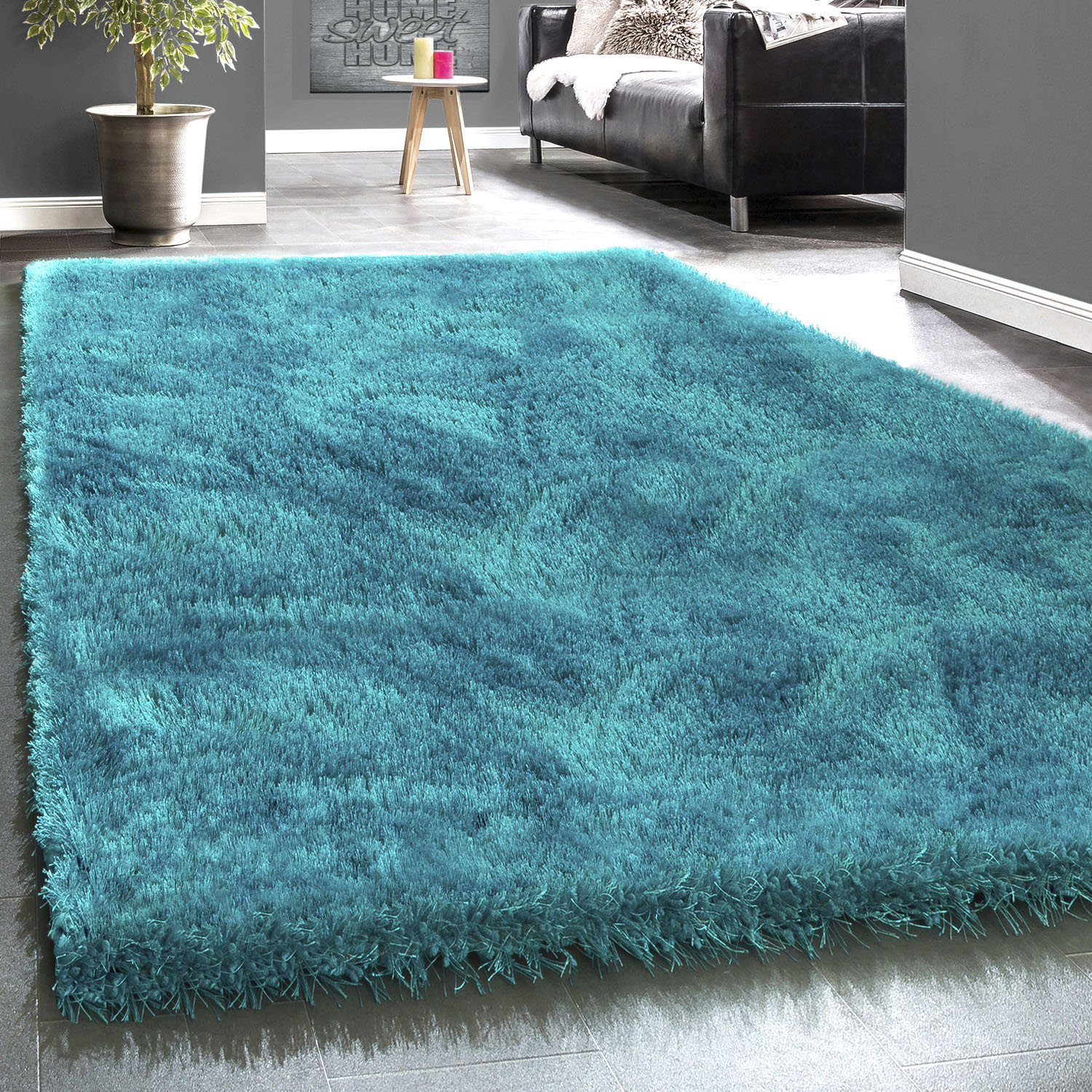 Paco Home Hochflor-Teppich »Touch 100«, rechteckig von PACO HOME