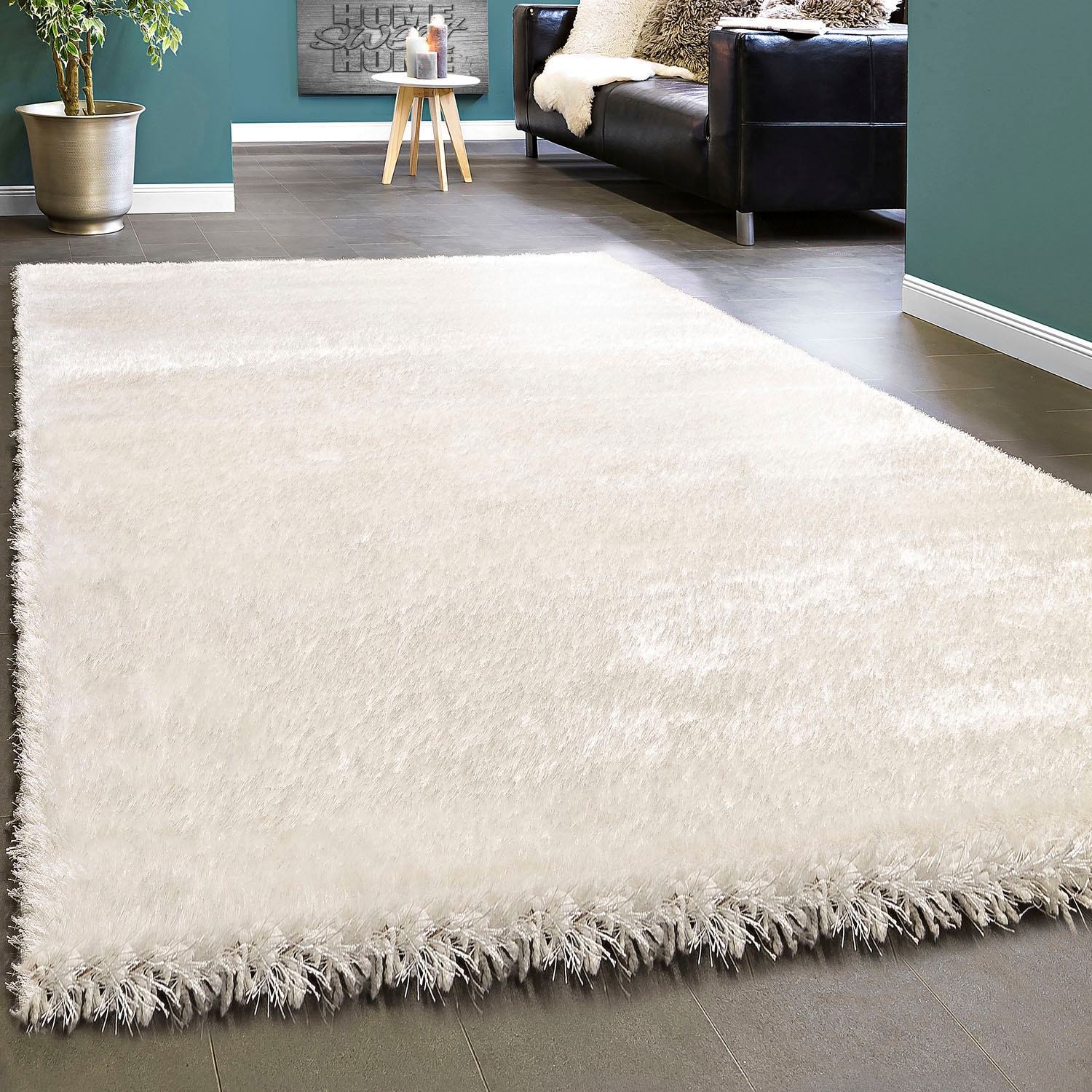 Paco Home Hochflor-Teppich »Touch 100«, rechteckig von PACO HOME