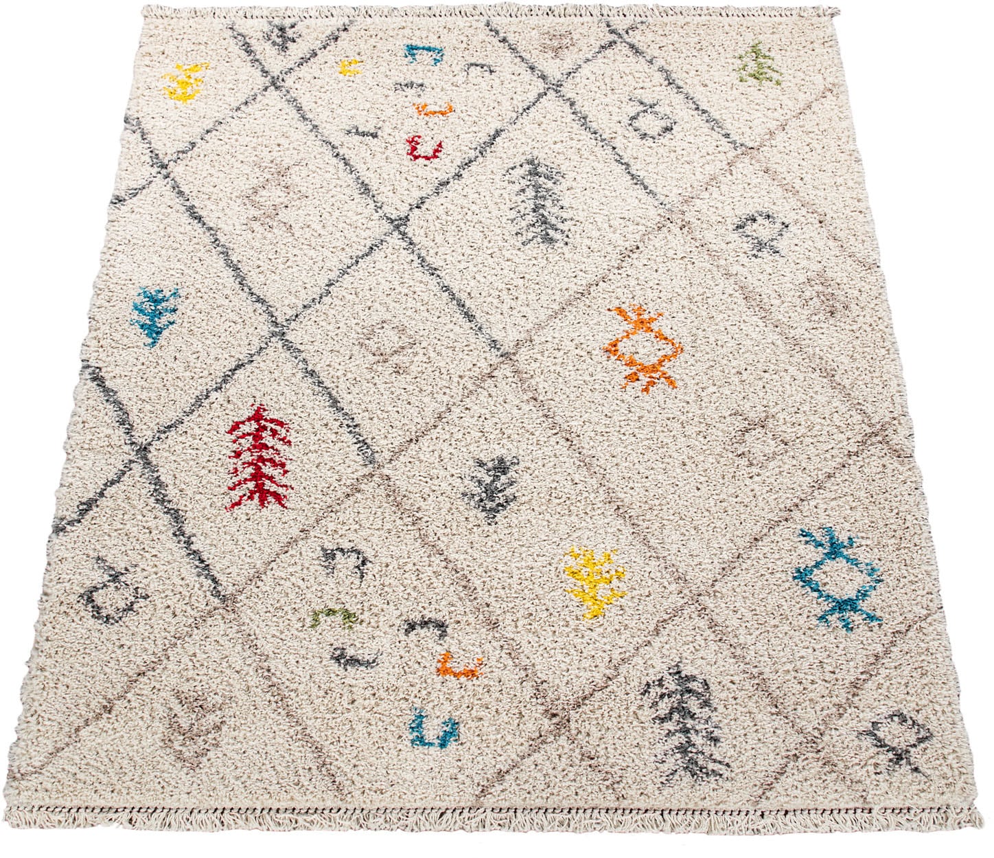 Paco Home Hochflor-Teppich »Wooly 285«, rechteckig von PACO HOME