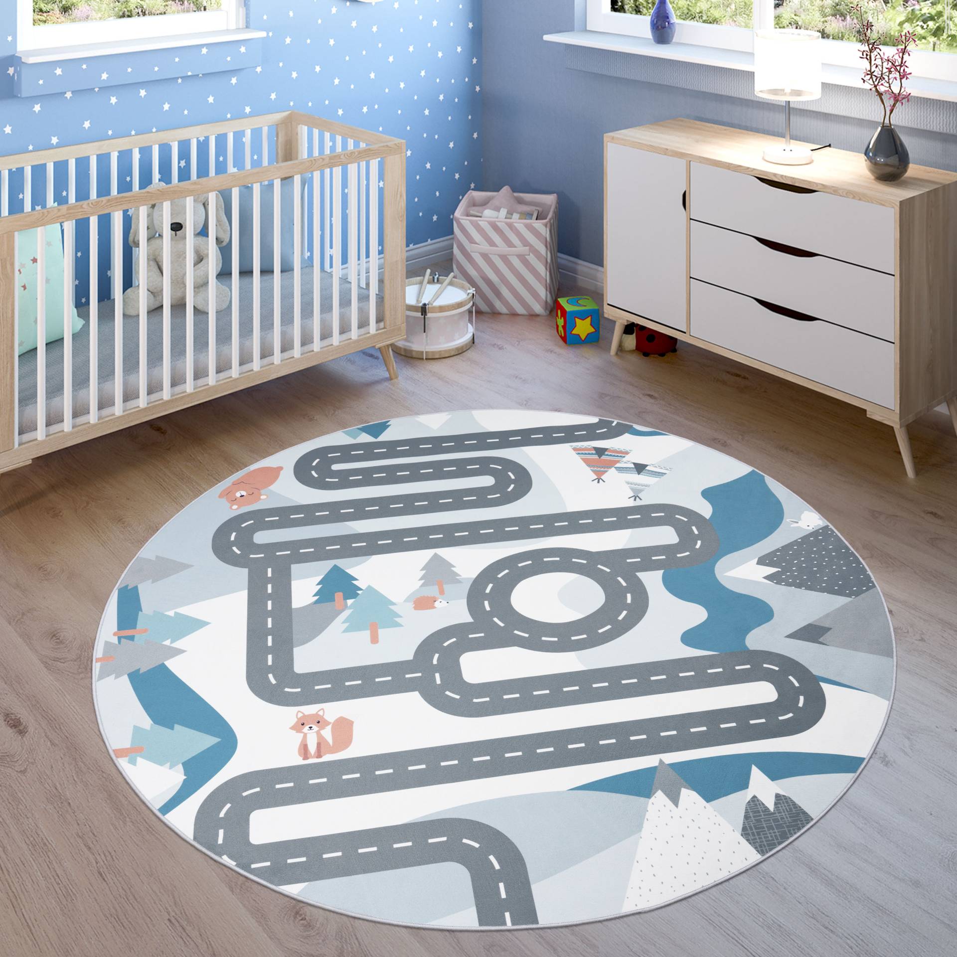 Paco Home Kinderteppich »Bino 574«, rund von PACO HOME