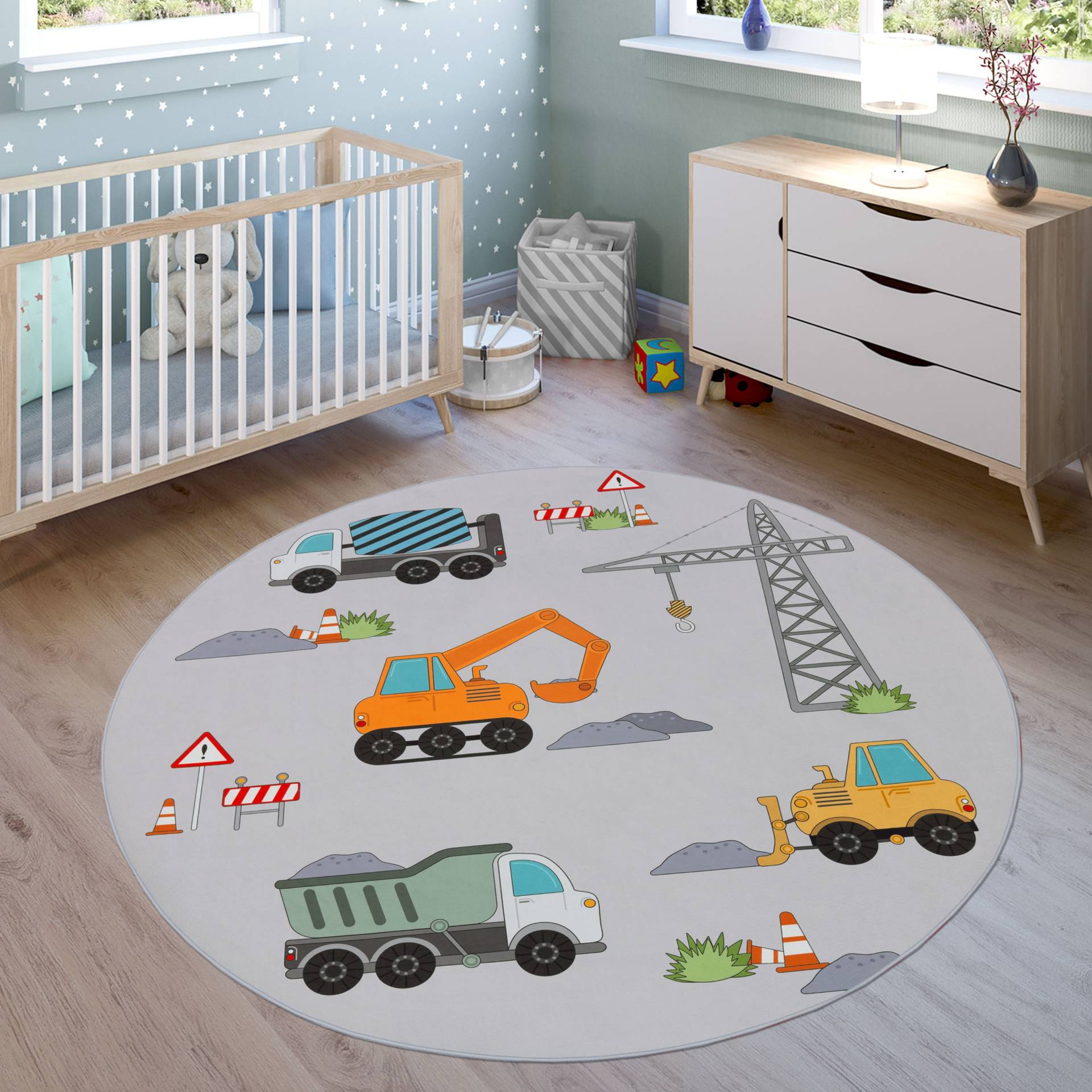 Paco Home Kinderteppich »Bino 579«, rund von PACO HOME