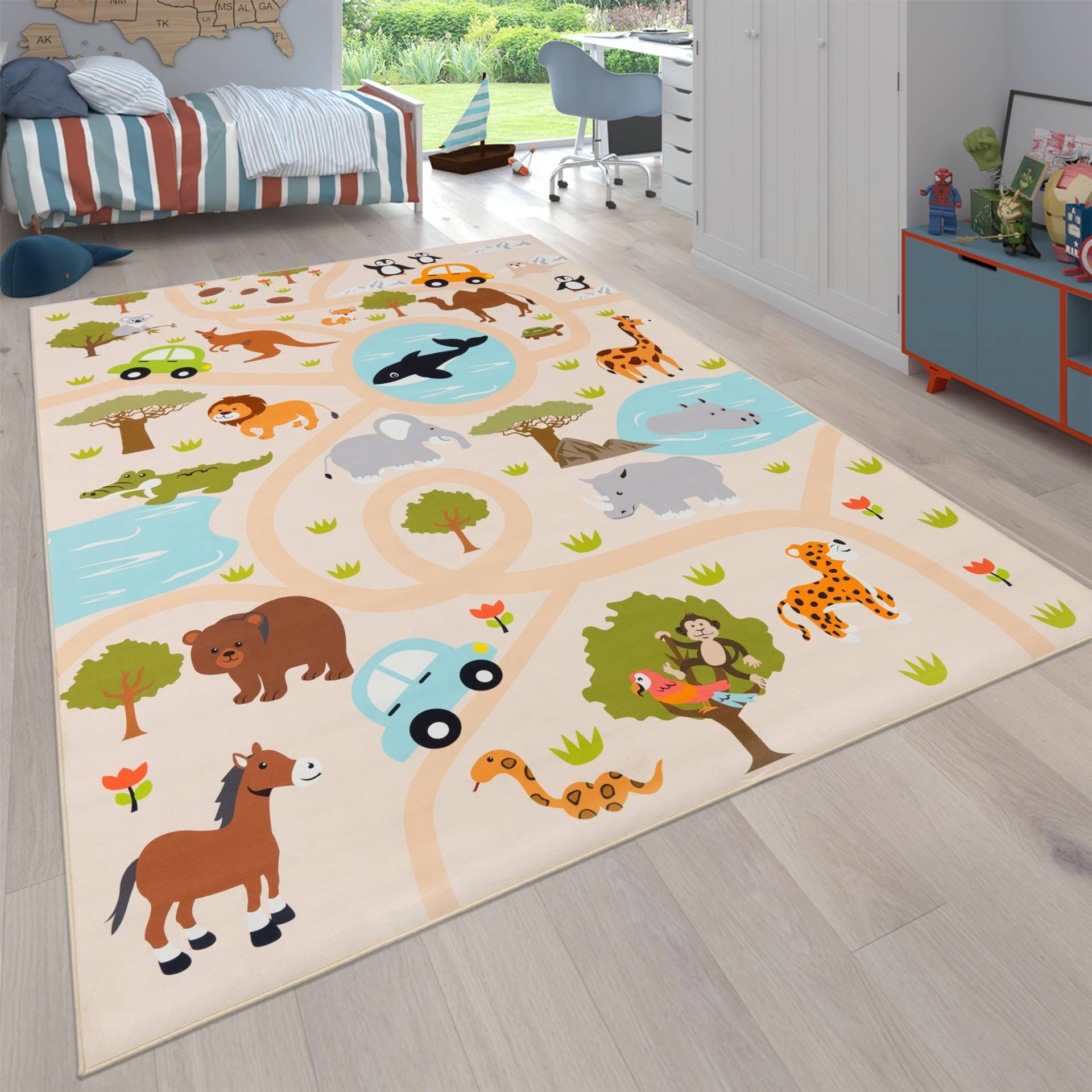 Paco Home Kinderteppich »Bino 580«, rechteckig von PACO HOME