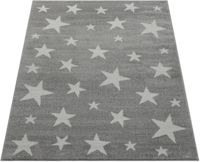 Paco Home Kinderteppich »Capri 315«, rund, 9 mm Höhe, Kurzflor, Motiv Sterne, Pastell-Farben, Kinderzimmer von PACO HOME