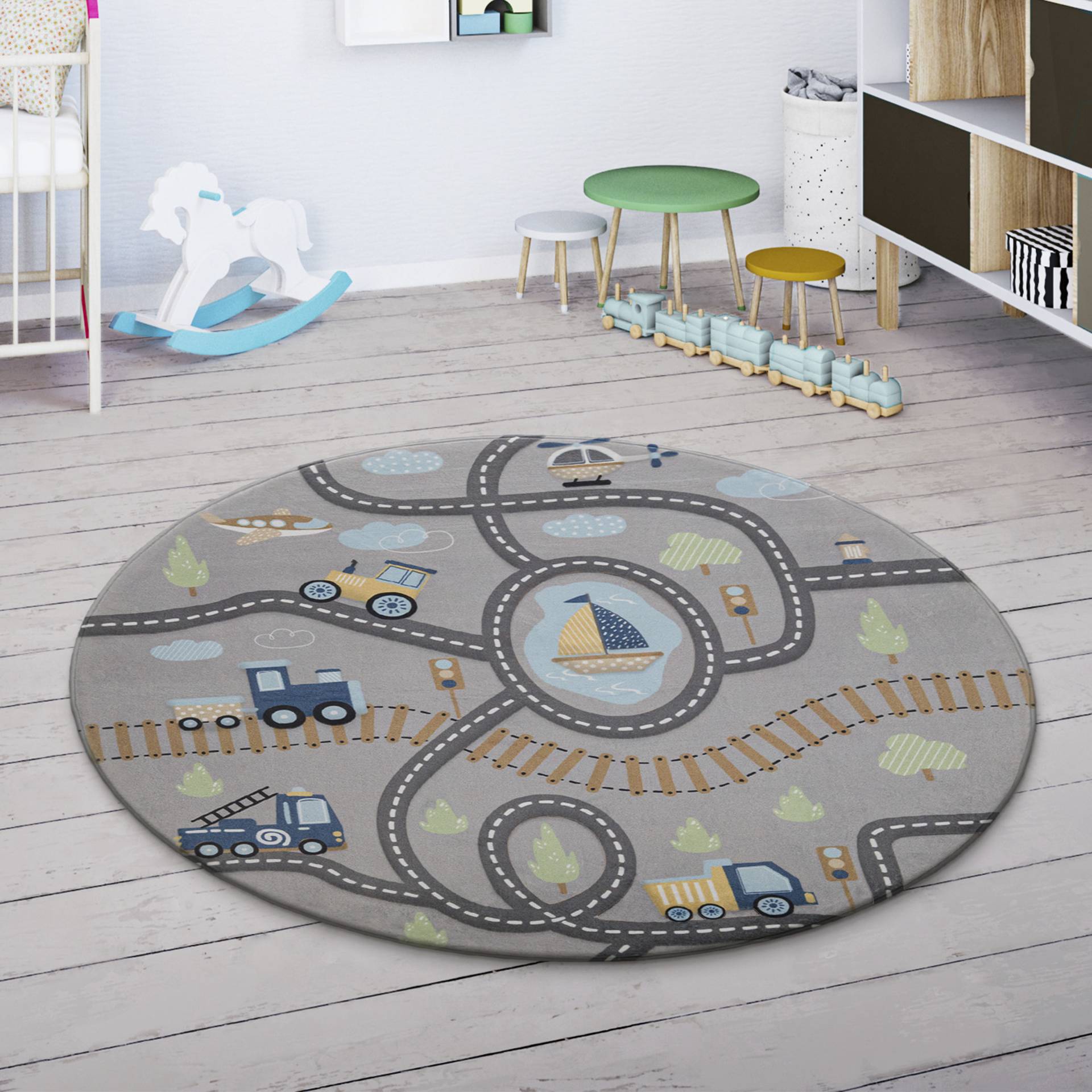 Paco Home Kinderteppich »Chicos 562«, rund von PACO HOME