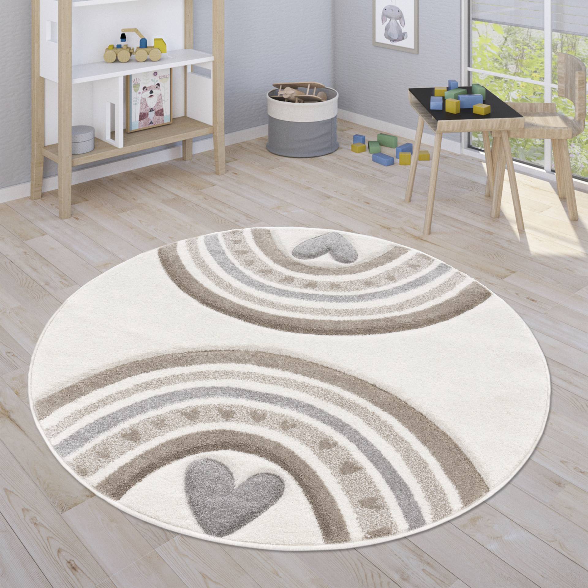 Paco Home Kinderteppich »Cosmos 351«, rund von PACO HOME