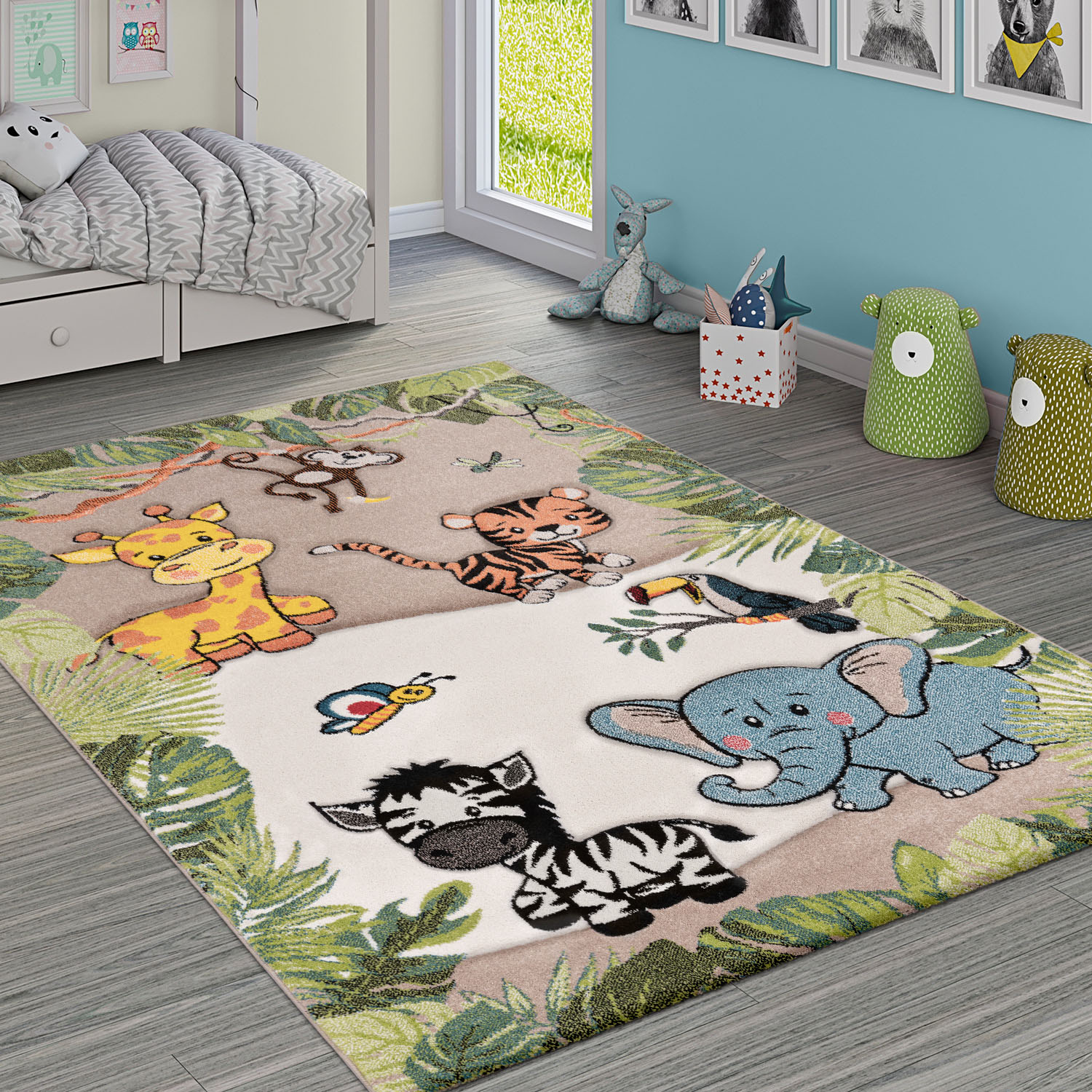 Paco Home Kinderteppich »Diamond 644«, rechteckig von PACO HOME