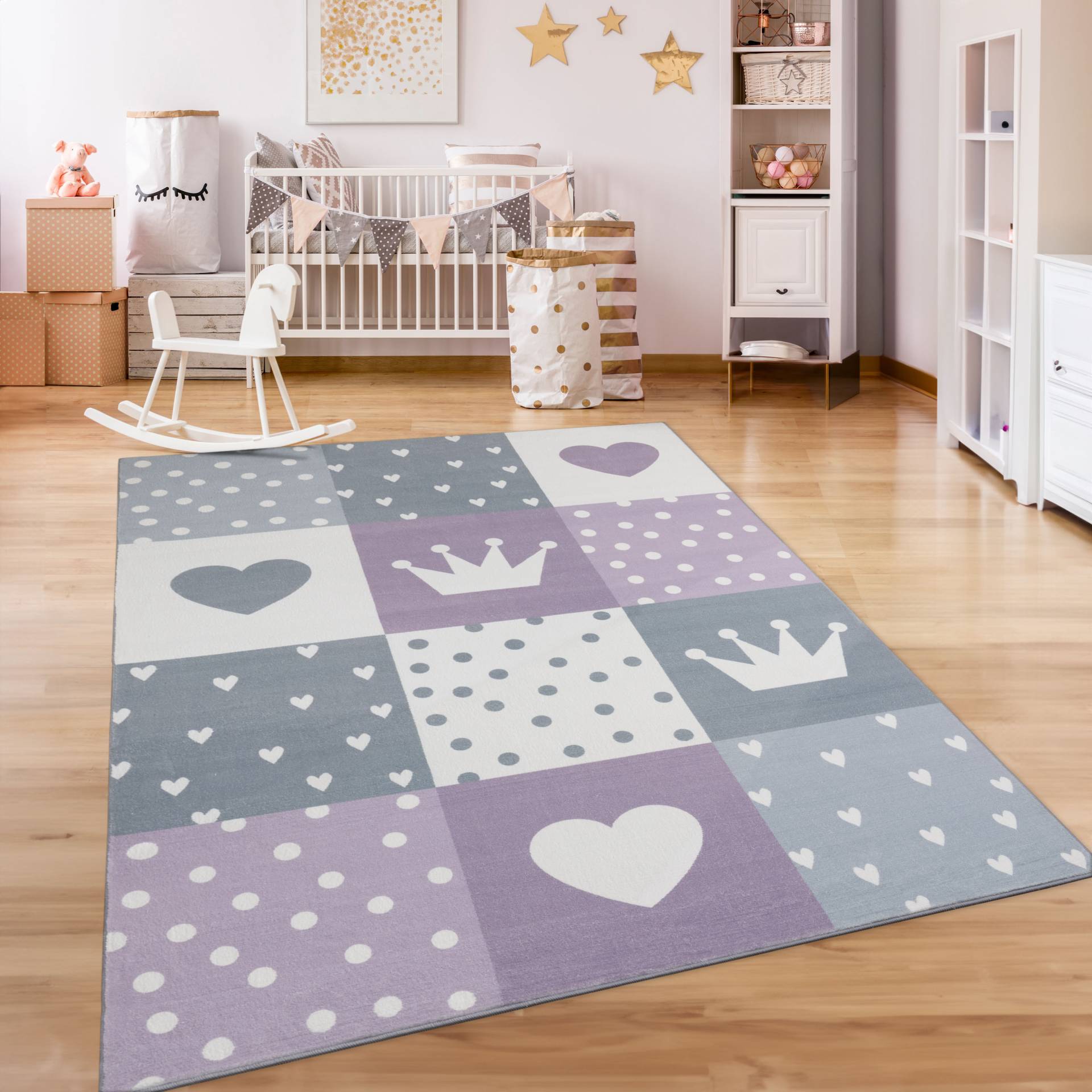 Paco Home Kinderteppich »Eliz 391«, rund von PACO HOME