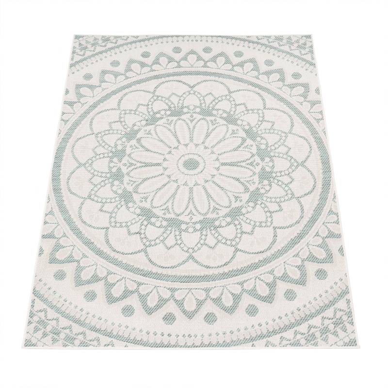 Paco Home Teppich »Brescia 471«, rechteckig, 4 mm Höhe, Flachgewebe, modernes orientalisches Design, In- und Outdoor geeignet von PACO HOME